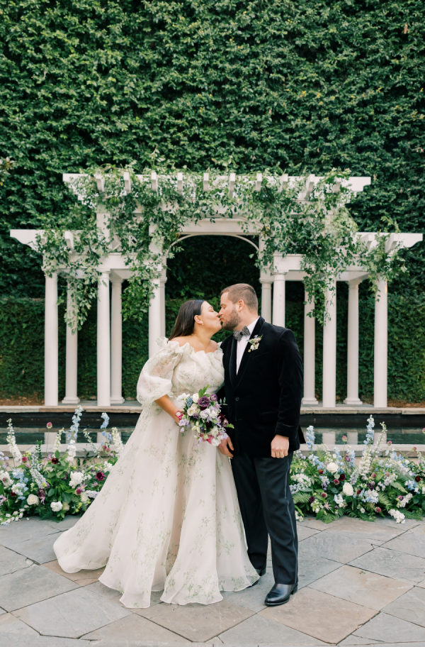 This Couple Brought Romantic French Chateau Vibes To Their New York Wedding