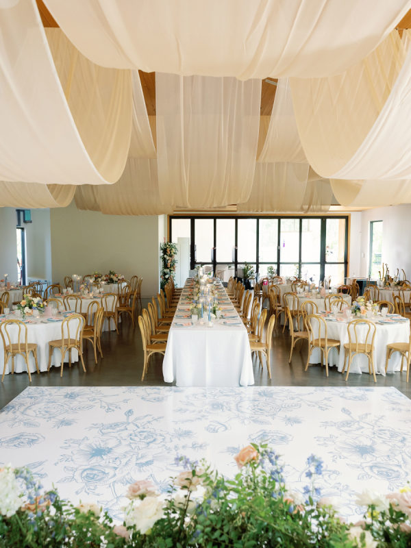 Soft Pastels and Southern Charm Under Texas Skies at the Grand Lady