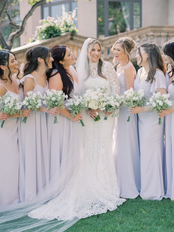 A Lavender-Everything Wedding in Pasadena Inspired by European Garden Romance